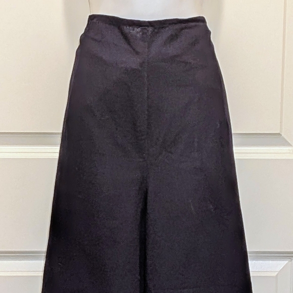 EUC M 100% Thai Cotton Wrap Around Tie Waist Palazzo Pants - Picture 2 of 6